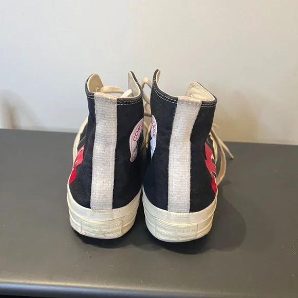 Converse x Comme des Garçons PLAY Chuck 70 women’s 9 / Mens 7 - Picture 4 of 8